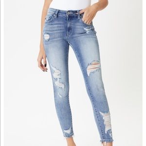 Eden Mid Rise Skinny Jeans